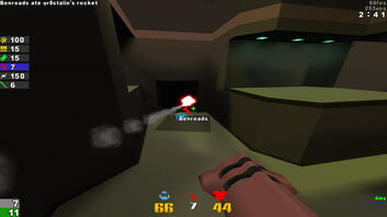 Fun Quake duels with friend
